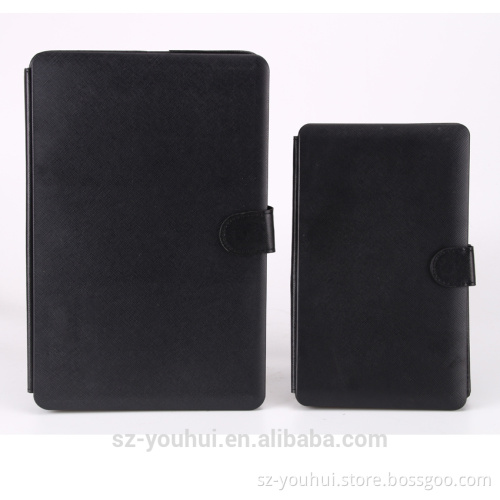 Wholesale Black Universal PU Leather Folio Stand Case Cover Tablet Keyboard Case Flip Cover for 7"10" Tablet